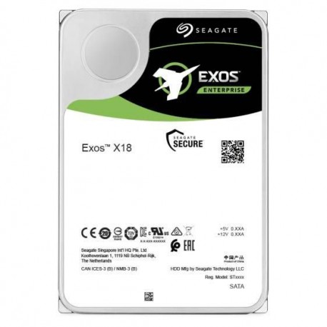 Seagate Enterprise ST18000NM000J Référence: W126003321