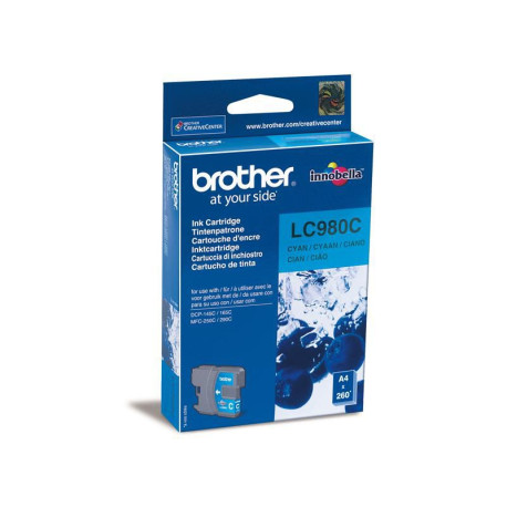 Brother Ink Cyan Cartridge Reference: LC980C