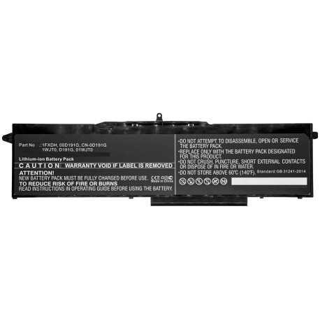 CoreParts Laptop Battery for Dell Référence: W125993403