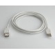 Value Usb 2.0 Cable, A - A, M/F 3 M Référence: W128372910