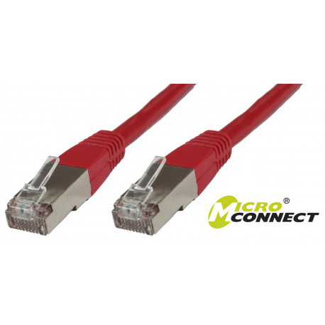 MicroConnect F/UTP CAT6 15m Red PVC Reference: B-FTP615R