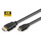 MicroConnect 4K HDMI A-C cable, 3m Reference: W125836342