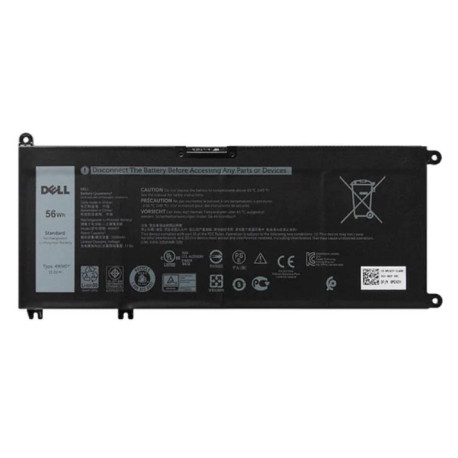 Dell Battery, 56WHR, 4 Cell, Référence: W129300007
