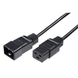 MicroConnect Power Cord C19 - C20 16A 0.5m Reference: PE141505