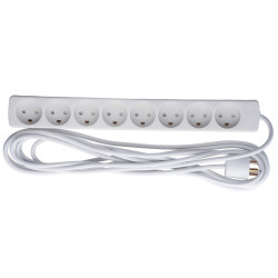 MicroConnect 8-way Danish Power Strip 5m Référence: W125895473