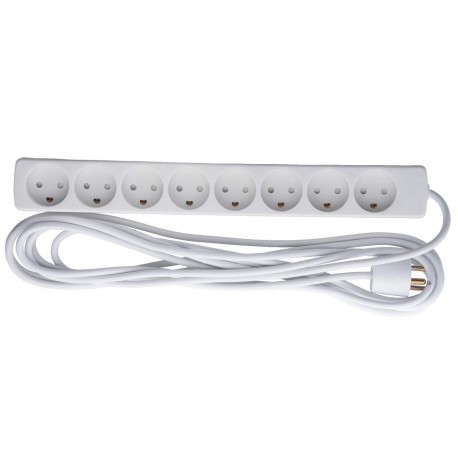 MicroConnect 8-way Danish Power Strip 5m Référence: W125895473