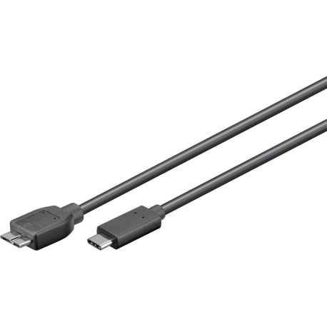 MicroConnect USB-C to USB 3.2 Gen 1 Micro Référence: USB3.1CAMIB3.01