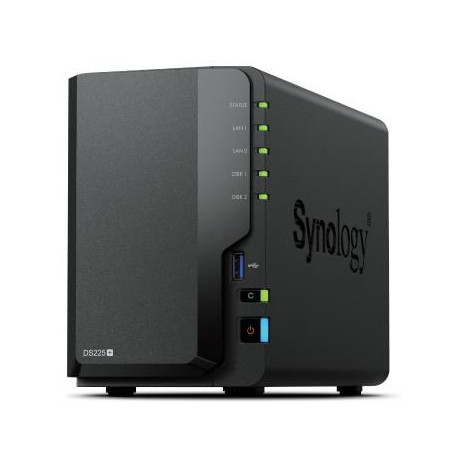 Synology Tion Ds225+ 2 Bay Nas Desktop Référence: W129316706