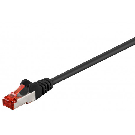MicroConnect F/UTP CAT6 3m Black LSZH Reference: STP603S