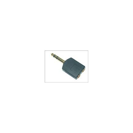 MicroConnect Adapter 6.3mm - 2X3.5mm M-F Reference: AUDANS
