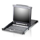 Aten 8 Port 19 LCD KVMP Switch, Référence: CL5708N-ATA-2XK06DNG