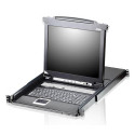 Aten 8 Port 19 LCD KVMP Switch, Référence: CL5708N-ATA-2XK06DNG