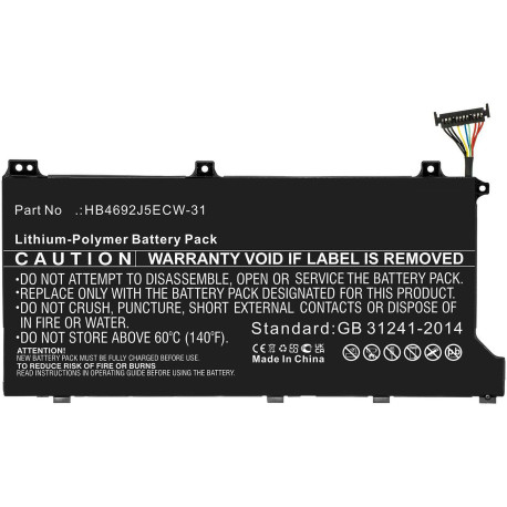 CoreParts Battery 34.20Wh Li-Polymer Reference: W128168908