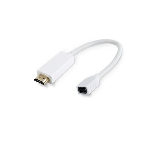 MicroConnect Adapter Mini DP to HDMI F-M Reference: HDMMDP