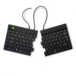 R-Go Tools Split Keyboard, (BE), black Référence: RGOSP-BEWIBL