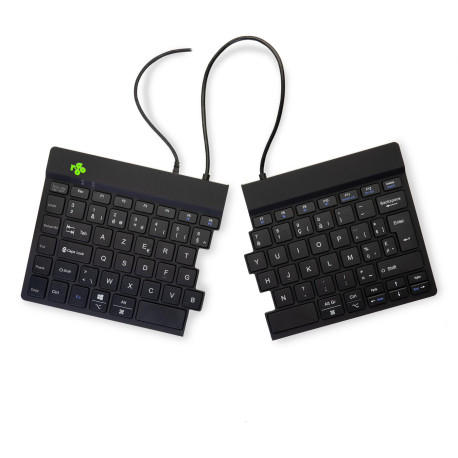 R-Go Tools Split Keyboard, (BE), black Référence: RGOSP-BEWIBL