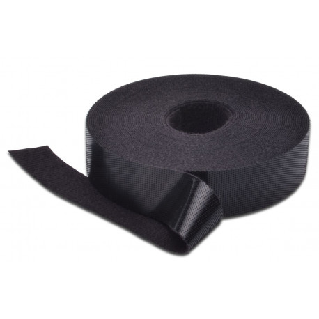 MicroConnect Velcro Tape, 10m, Black Reference: CABLETAPE