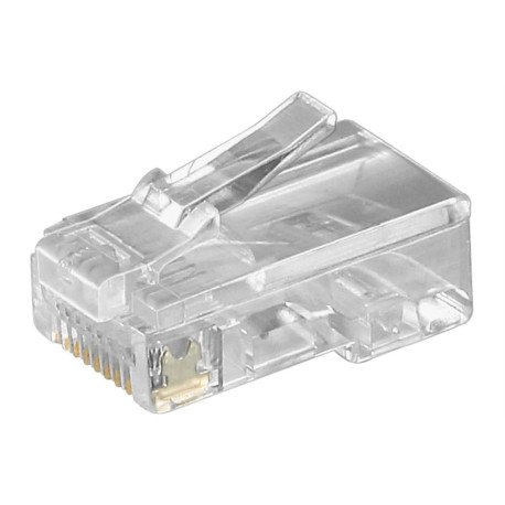 Lanview RJ45 Plug for Flat Cable, 8 Reference: W128937576