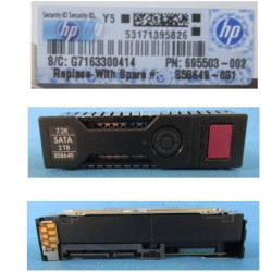HP 2TB SATA 6G 7.2K LFF SC Référence: 858649-001