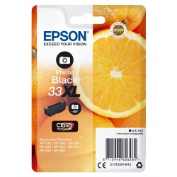 Epson 33XL Ink Photo Black Claria Référence: C13T33614022