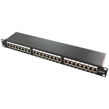 LogiLink Cat.6A Patch Panel 24-Port Référence: NP0061