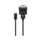 MicroConnect USB - C to VGA 1.8m, Black Reference: USB3.1CVGA1.8