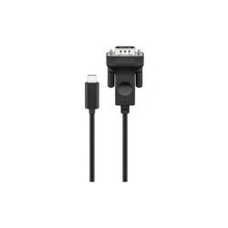 MicroConnect USB - C to VGA 1.8m, Black Reference: USB3.1CVGA1.8