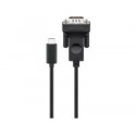 MicroConnect USB - C to VGA 1.8m, Black Reference: USB3.1CVGA1.8