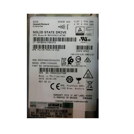 HP 1.6TB SAS Solid State Drive Référence: W129360130 