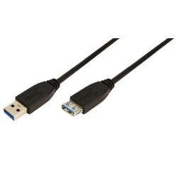 LogiLink 2m USB A - USB A 3.0 F/M Référence: CU0042