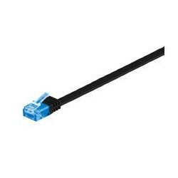 MicroConnect U/UTP CAT6A 3M Black Flat Reference: V-UTP6A03S-FLAT