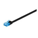 MicroConnect U/UTP CAT6A 3M Black Flat Reference: V-UTP6A03S-FLAT