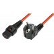 MicroConnect IEC LOCK C13 to R/A SCHUKO Référence: EL248S