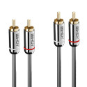 Lindy 2M Dual Phono Audio Cable, Référence: W128371003