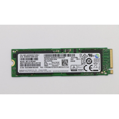 Lenovo 256GB M.2 PCIe 3.0 x4 Solid Référence: FRU00UP436