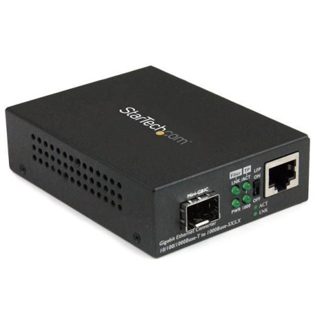 StarTech.com FIBER MEDIA CONVERTER - OPEN Référence: MCM1110SFP