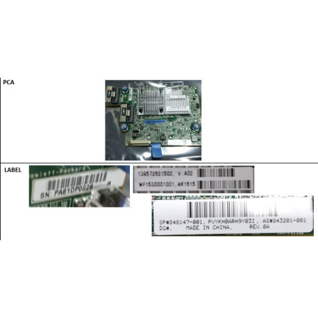 HP Smart Array P840ar Controller Référence: 848147-001