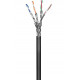 MicroConnect S/FTP CAT6 Outdoor 100m, Black Reference: KAB024-100
