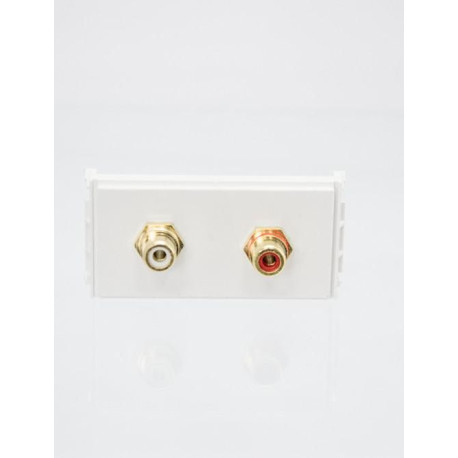 Vivolink Outlet Panel 2xRCA Audio Référence: WI221285