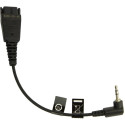 Jabra Mobile QD cord + 2.5mm jack Référence: 8800-00-46