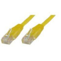 MicroConnect U/UTP CAT5e 0.5M Yellow PVC Reference: B-UTP5005Y