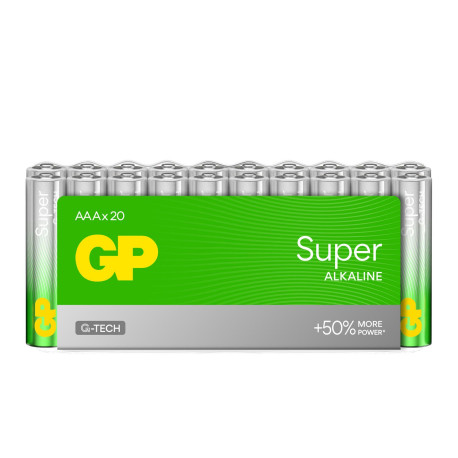 GP SUPER ALKALINE AAA/LR03 Référence: W128778065