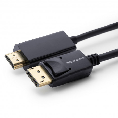 MicroConnect DisplayPort to HDMI Cable 0.5m Reference: W125943214