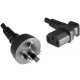 MicroConnect Power Cord AUS to C13 1.8m Reference: PE010418AUSTRALIA-A