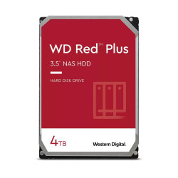 Western Digital 4TB RED PLUS 256MB CMR 3.5IN Reference: W128201454