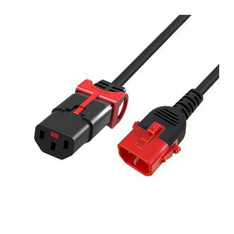 MicroConnect Powercord C13 IEC Lock+ - C14 Référence: W129156807