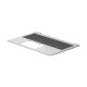 HP SPS-TOPCOVER UMA W/KB CP BL Référence: W128994372