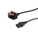 Equip Uk Power Cord, C13 To Bs1363, Référence: W129021442