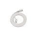 MicroConnect U/UTP CAT6A 2M White Flat Référence: W128998288