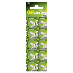 GP Batteries GP ALKALINE BUTTON CELL LR41 Reference: W125931994
